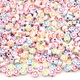 100pcs Colorful Acrylic Beads 4x7mm Jewelry Making DIY Spacer Bracelet Earrings