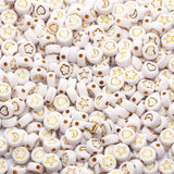 Colorful Pattern Acrylic Beads for DIY Jewelry Making
