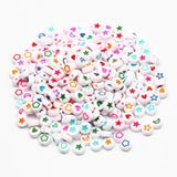 Colorful Pattern Acrylic Beads for DIY Jewelry Making