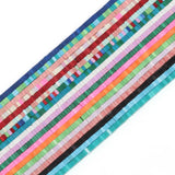Colorful Square Shape Gasket Beads for Jewelry Making