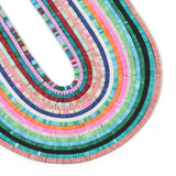 Colorful Square Shape Gasket Beads for Jewelry Making