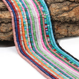 Colorful Square Shape Gasket Beads for Jewelry Making