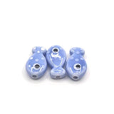 Fish-shaped Ceramic Beads Colorful Porcelain Beads DIY Jewelry Making