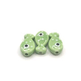 Fish-shaped Ceramic Beads Colorful Porcelain Beads DIY Jewelry Making
