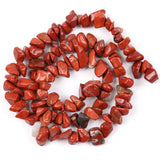 Irregular Red Jaspers Stone Spacer Loose Beads 15''