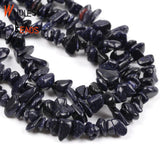 Irregular Natural Stone Spacer Beads for Jewelry Making DIY Bracelet 15''