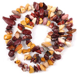 Mookaite Stone Spacer Round Bracelet Making 15''