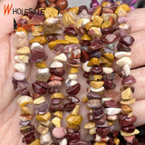 Mookaite Stone Spacer Round Bracelet Making 15''