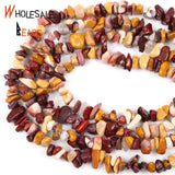 Mookaite Stone Spacer Round Bracelet Making 15''