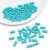 Multicolour Tube Shaped Acrylic Beads For Jewelry Making Bracelet