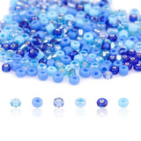 Czech Glass Seed Beads Belt Box Set Charm Seedbeads Rondelle Spacer Beads Kit
