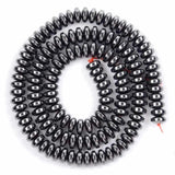 6*3mm Multicolor Hematite Rondelle Beads Round Spacer Natural Beads