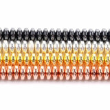 6*3mm Multicolor Hematite Rondelle Beads Round Spacer Natural Beads