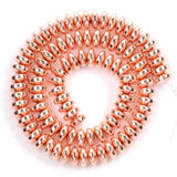 6*3mm Multicolor Hematite Rondelle Beads Round Spacer Natural Beads