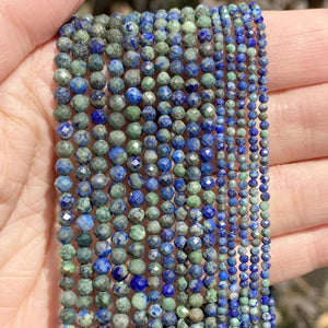 Faceted Phoenix Malachites Round Spacer Beads 2 3 4mm