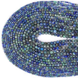 Faceted Phoenix Malachites Round Spacer Beads 2 3 4mm