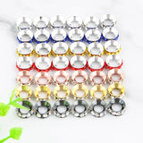 Sunrony Metal Rhinestone Spacer 10mm Beads Jewelry Making DIY Necklace Bracelet