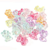 20pcs/Lot AB Transparent Bear Beads for Jewelry Making DIY Bracelet