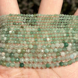 Green Aventurine Round Stone Beads for Jewelry Making 2 3 4mm