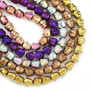 20pcs Hematite Natural Stone Loose Beads for DIY Jewelry Making