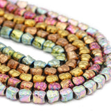 20pcs Hematite Natural Stone Loose Beads for DIY Jewelry Making