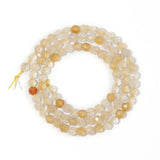 Natural Stone Beads Small Round Faceted Tiny Beads DIY Bracelet Earring Charms