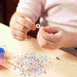 500 Pcs Colorful Beads Bracelets for Letter Making