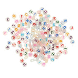 500 Pcs Colorful Beads Bracelets for Letter Making
