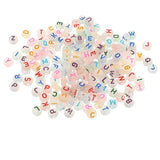 500 Pcs Colorful Beads Bracelets for Letter Making