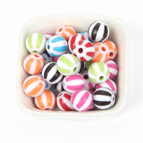 10-50Pcs Colorful Watermelon Round Spacer Beads for Jewelry Making DIY Bracelet