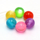Acrylic Cats Eye Round Beads for Jewelry Making