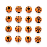 50Pcs/Lot Acrylic Basketball Loose Beads For DIY Bracelet Necklace