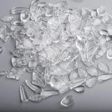 50g Mixed Transparent Leaf Flower Pendants Charms Czech Glass Loose Beads
