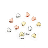 100-400pcs 6mm Love CCB Beads Plated Loose Beads for Jewelry Making