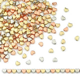 100-400pcs 6mm Love CCB Beads Plated Loose Beads for Jewelry Making