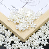 50pcs 20MM Acrylic Spacer Beads Pearls Flowers Shape for DIY Jewelry Making