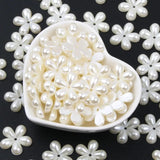 50pcs 20MM Acrylic Spacer Beads Pearls Flowers Shape for DIY Jewelry Making
