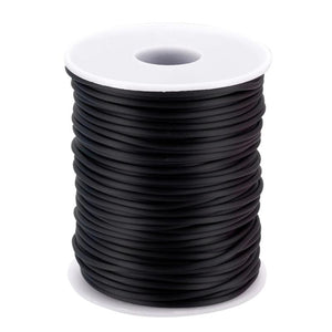 Rubber Cord Tubing with Hole for Jewelry Making