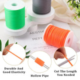 Rubber Cord Tubing with Hole for Jewelry Making