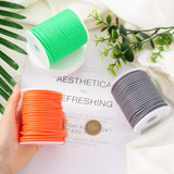 Rubber Cord Tubing with Hole for Jewelry Making