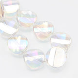 38PCS Twisted Flat Round Beads for Jewelry Making 16mm