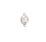 10pcs Crystal Rhinestone Oval Glass Charms for Jewelry Making