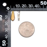50pcs Rose Crystal Glass Dagger Spike Bead for Jewelry Making DIY