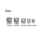 200pcs Crystal Round Rhinestone Beads for Jewelry Making