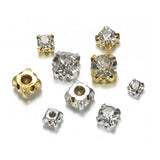 200pcs Crystal Round Rhinestone Beads for Jewelry Making