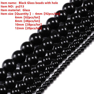 Glass Beads DIY Jewelry Accessories 20-92Pcs/Lot