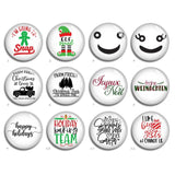 Christmas Cabochon, Jewelry DIY Accessories, Picture Beads - FJ2364