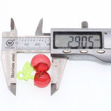 5Pcs Cartoon Cherry Shape Acrylic Beads Jewelry Making Earrings 30mm