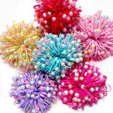 Kids Hair Bands with Acrylic Beads Elastic Hair Tie