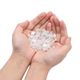 100pcs Eco-Friendly Acrylic Star 10x4mm Beads for Jewelry Making